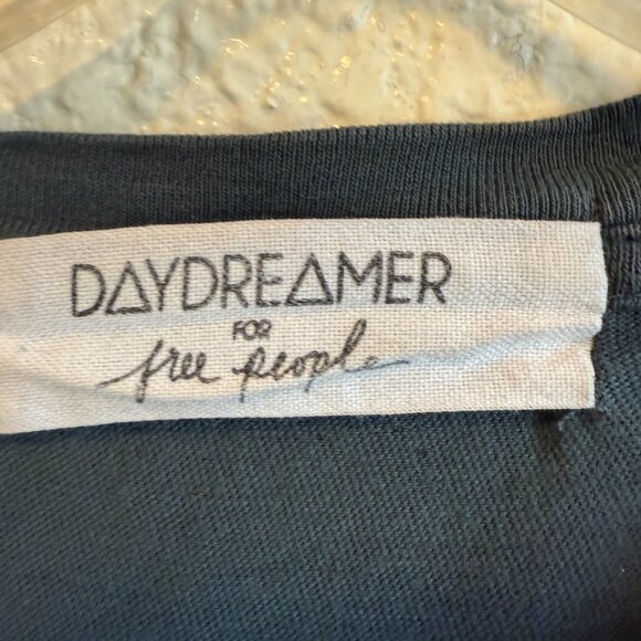 Daydreamer x Free People She’s A Rainbow Dreamland Tee \\ Size XS // Black - Picture 7 of 9